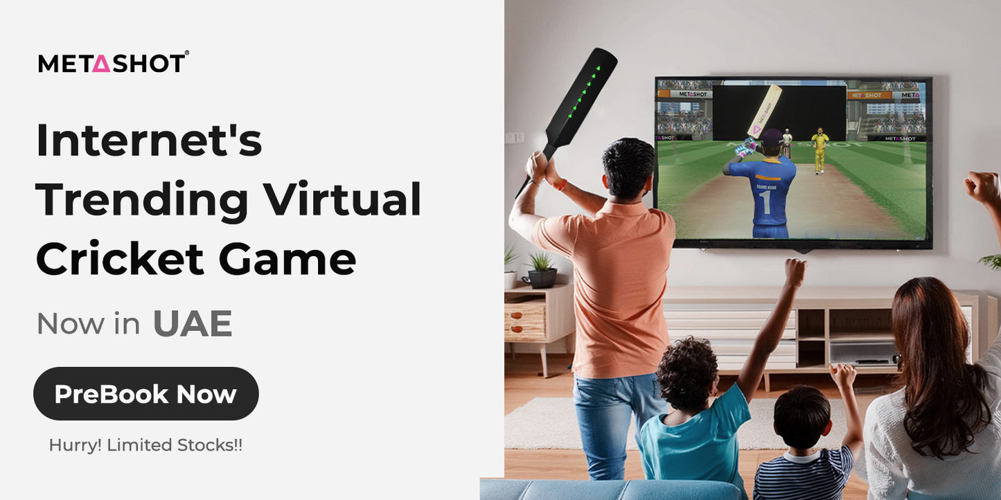 MetaShot Smart Cricket Bat + TV Kit