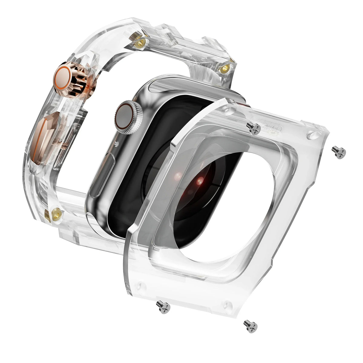 Apple Watch Case for Series 10/11 (46mm), Crystal Clear