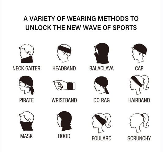 cooling bandana / face mask / ice scarf