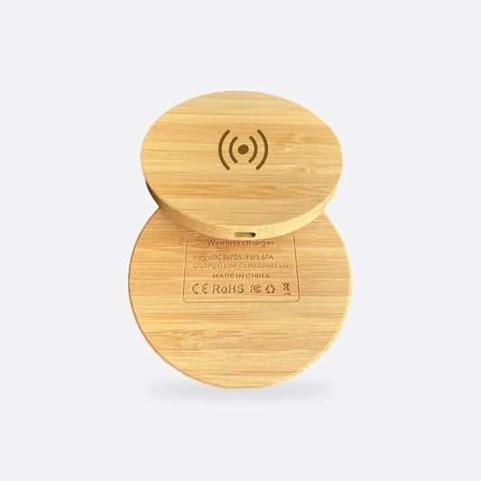 Bamboo Wireless Charging Pad 15W, view 2
