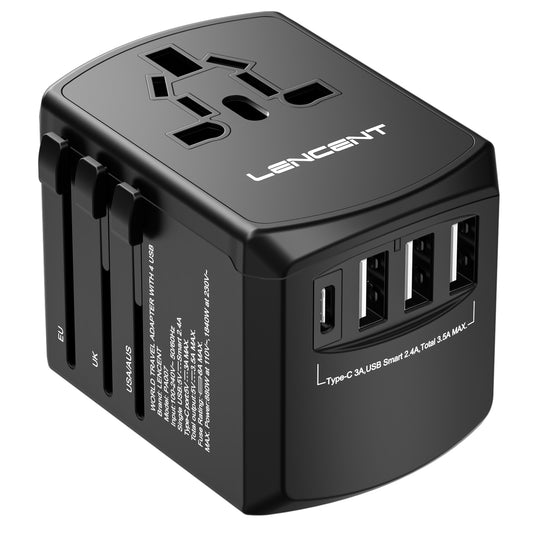 LENCENT Universal Travel Adapter