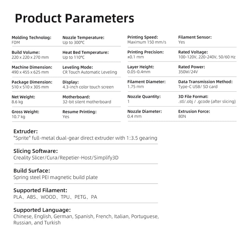 CREALITY 3D Printer Ender-3