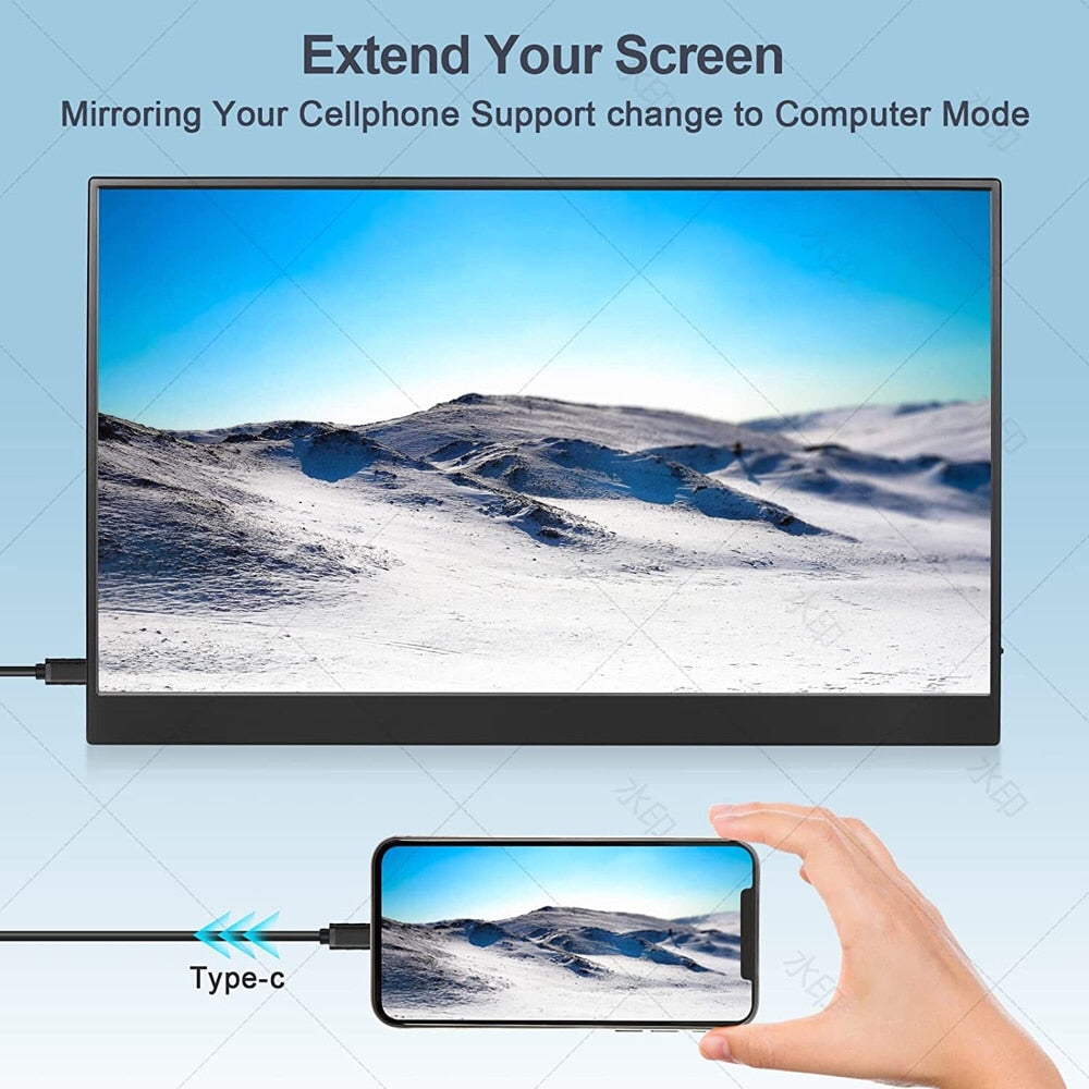 merlin Portable Monitor
-Secondary Screen HDMI Phone/PS4/Switch Projection Screen