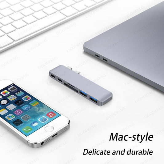 Type C Hub to Card Reader