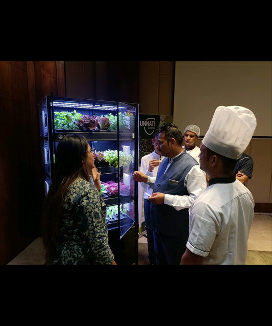 Aquaponic home/office or @restaurant planter