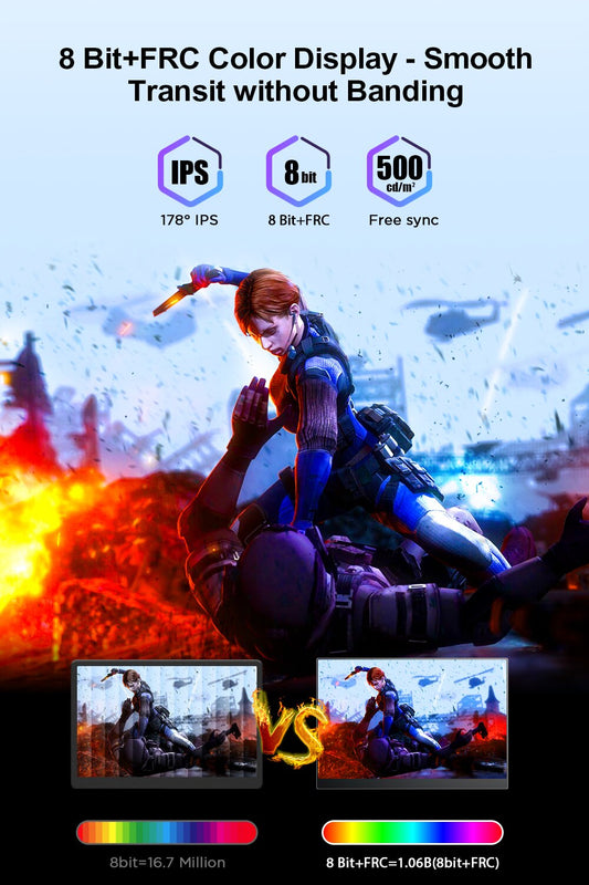 16-inch gaming display