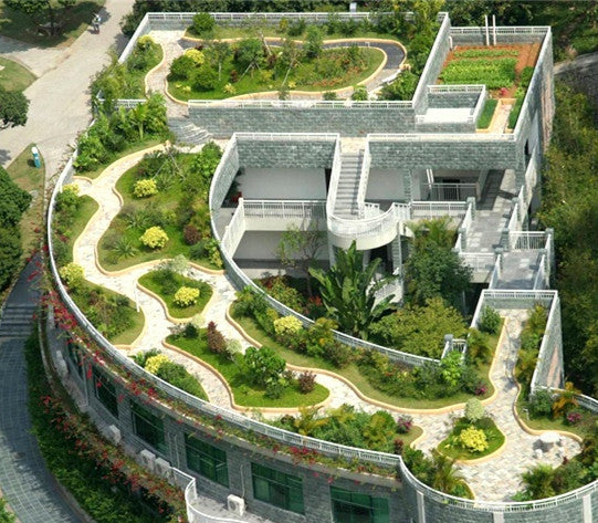 Merlin Urban Farming pod - aquaponic tunnel for rooftop/community lake side