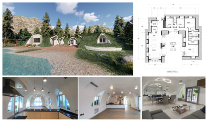 Sustainable construction technology #organic vertical farming #ecoresorts