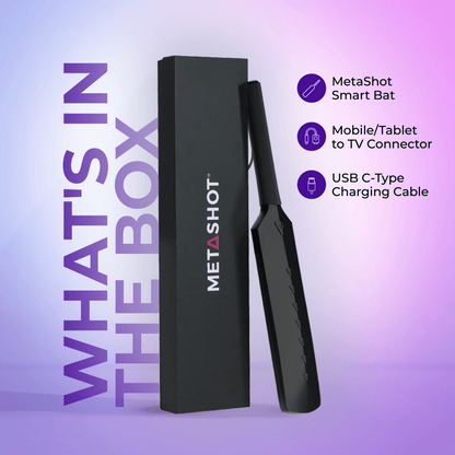 MetaShot Smart Cricket Bat + TV Kit