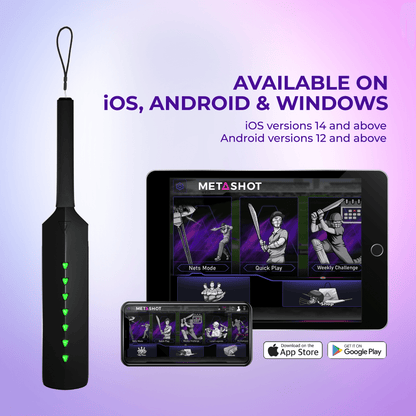 MetaShot Smart Cricket Bat + TV Kit