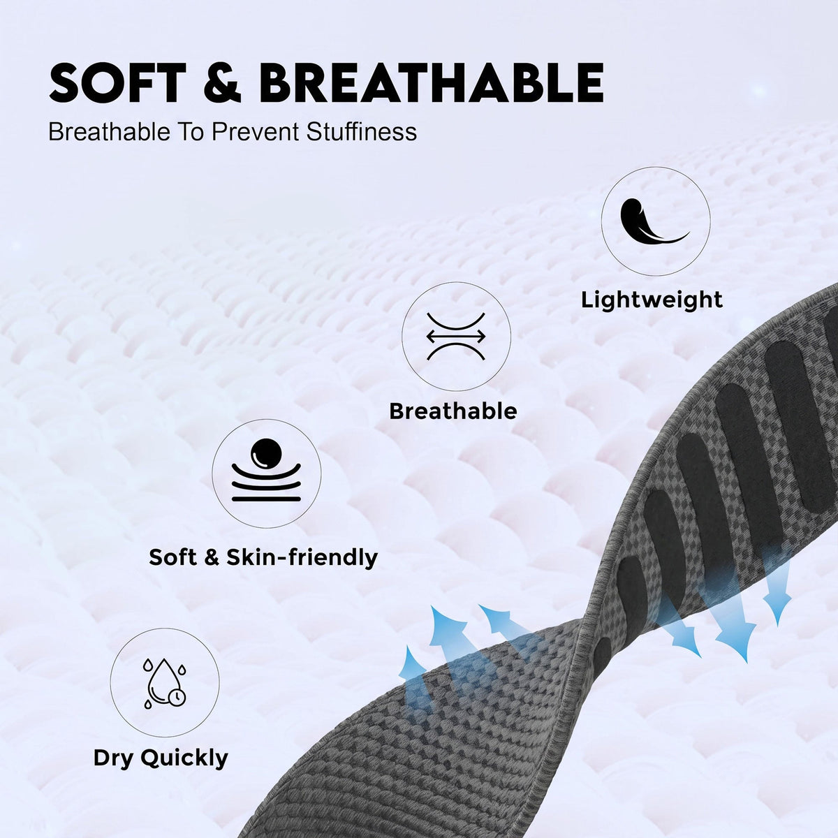 b&s Superknit Nylon Strap for Whoop 5.0 Peak, Color with S Steel Black Matte Clasp