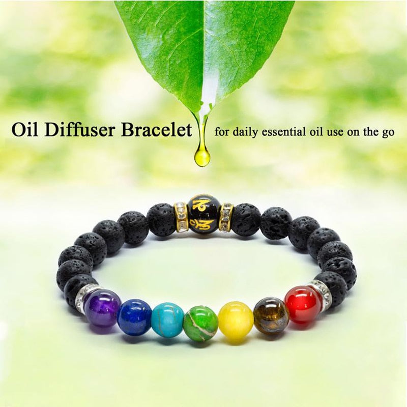 elegant 7 Chakra Bracelet