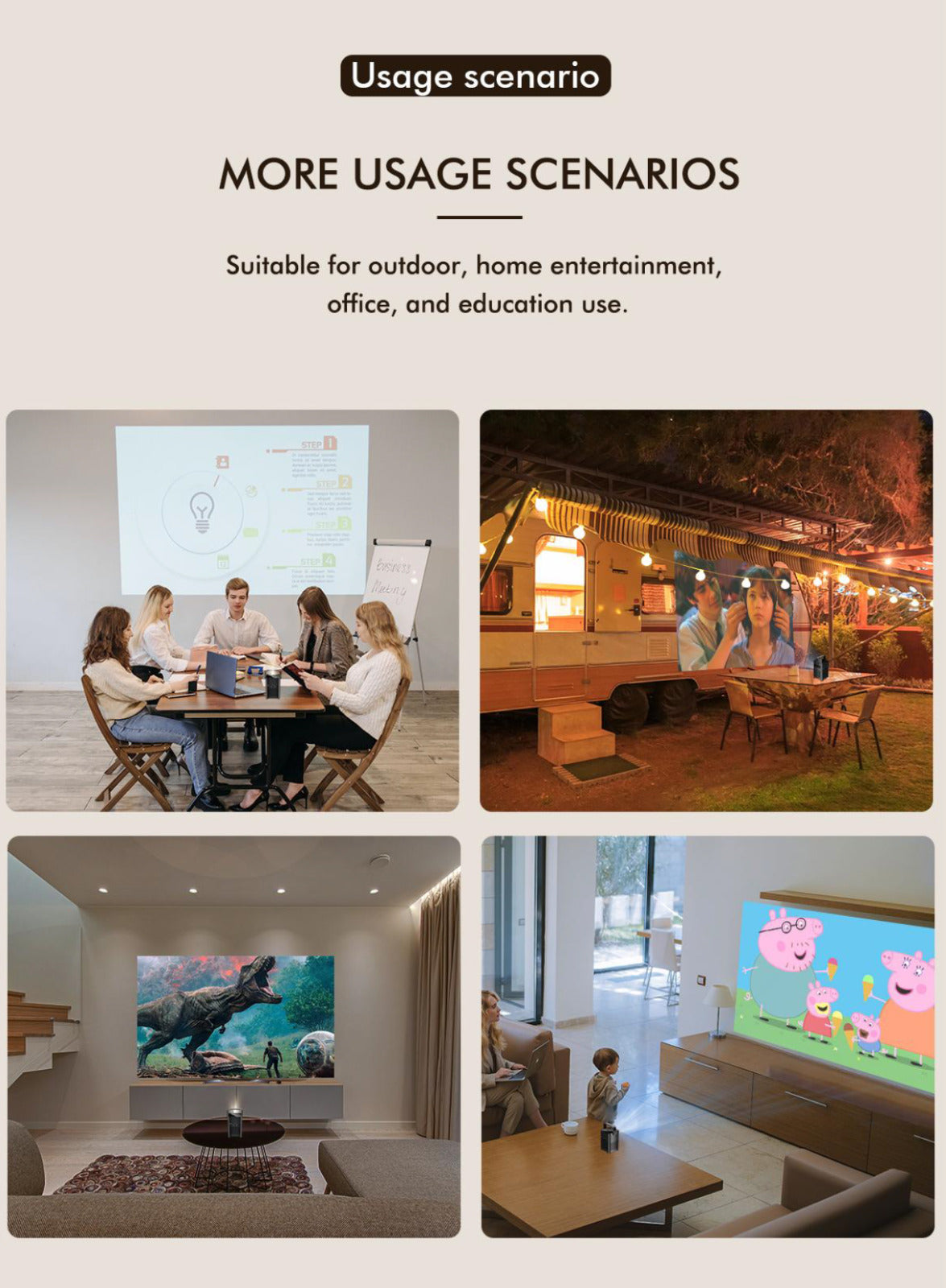 Merlin Cube Projector Premium