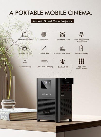 Merlin Cube Projector Premium
