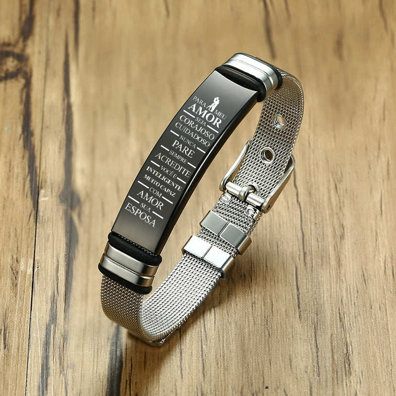 stainless steel bracelet