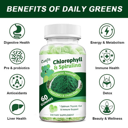 Chlorophyll & Spirulina Gummies