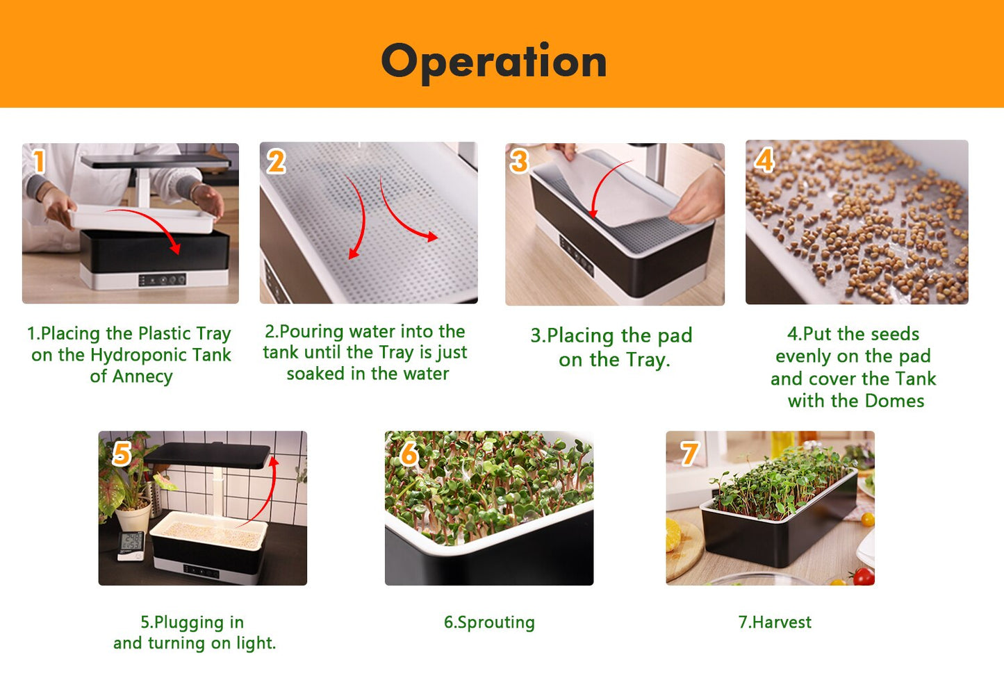 microgreen growing system