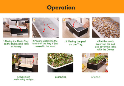 microgreen growing system