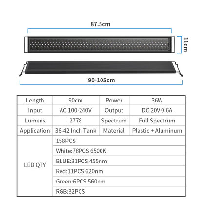 Full Spectrum Aquarium LED