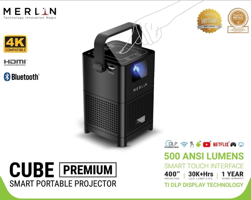 Merlin Cube Projector Premium
