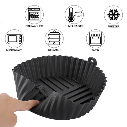 air fryer silicone baking tray
