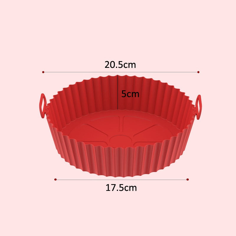 air fryer silicone baking tray