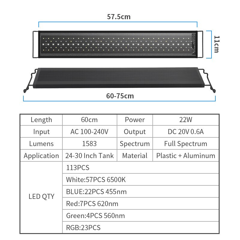 Full Spectrum Aquarium LED