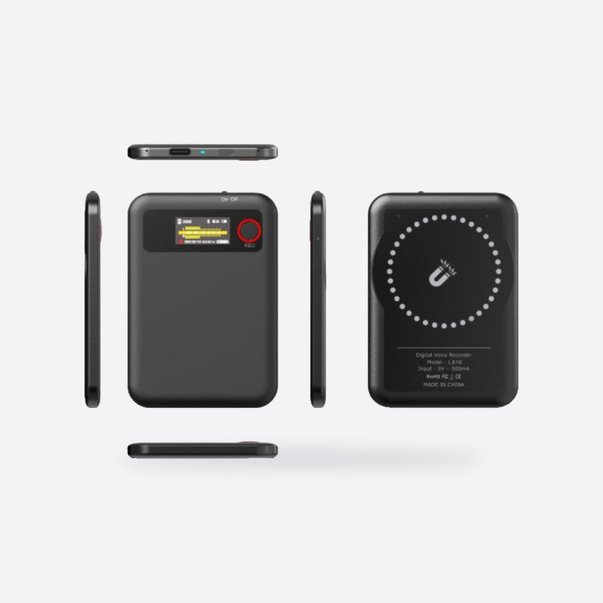 AI Voice Recorder Card, view 2
