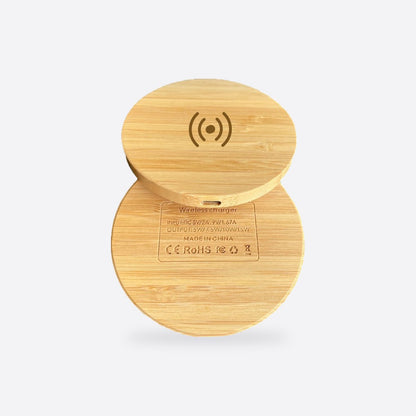 Bamboo Wireless Charging Pad 15W, view 2