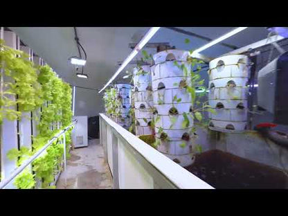 Merlin Urban Farming pod - aquaponic tunnel for rooftop/community lake side