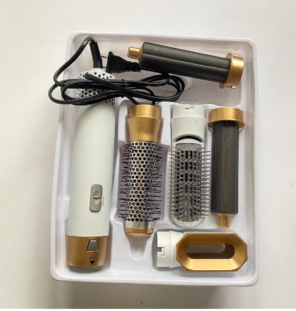 5 في 1 مكواة تجعيد الشعر وفرده