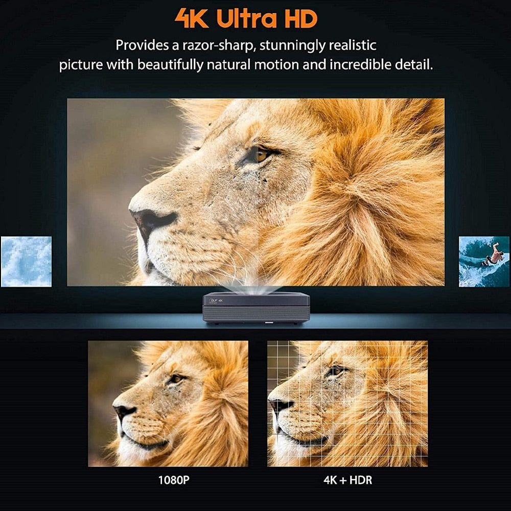 D7U-OMMC 2500ANSI Laser Projetor 4k