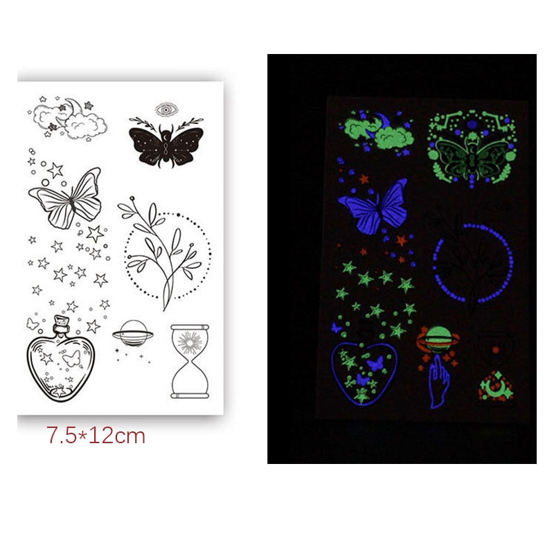 Luminous Tattoos Sticker
