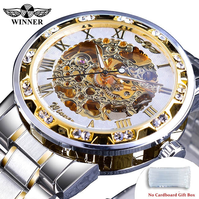 Mechanical Skeleton Wrist Watch