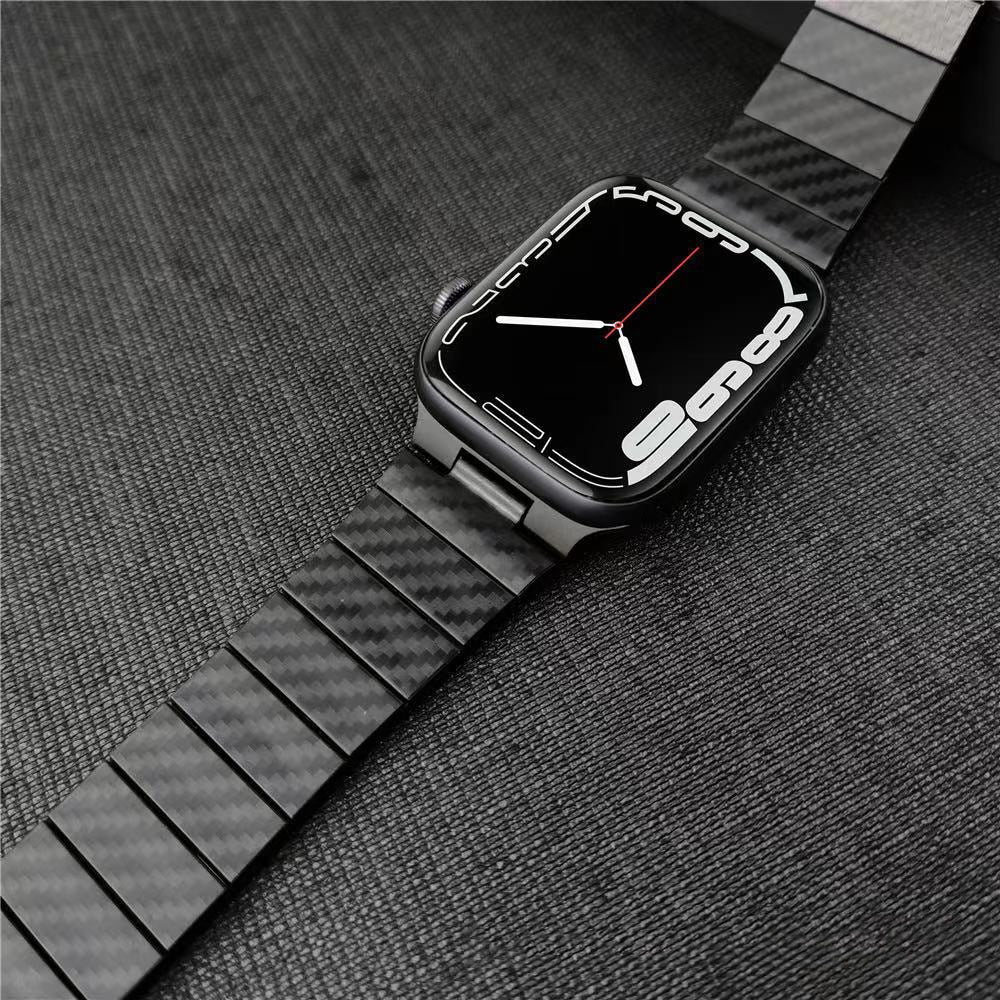 Carbon Fiber Strap For Apple