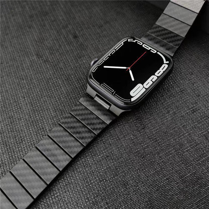 Carbon Fiber Strap For Apple