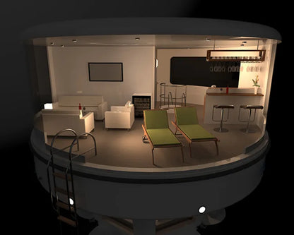 Hybrid-watercraft submarine boat