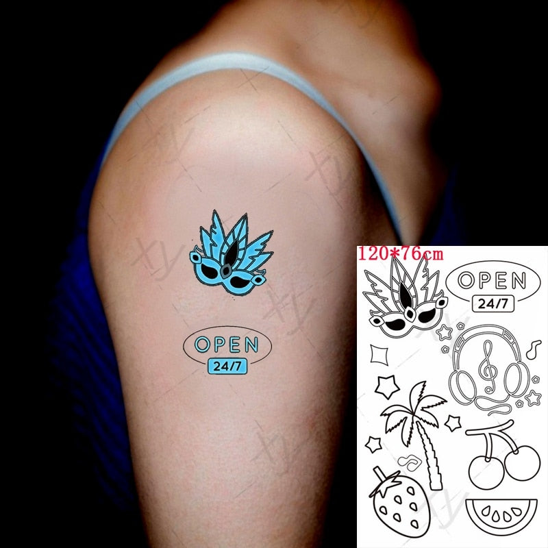 Luminous Tattoos Sticker