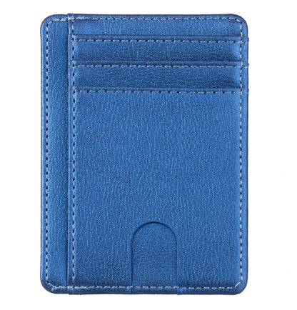 RFID blocking leather wallet