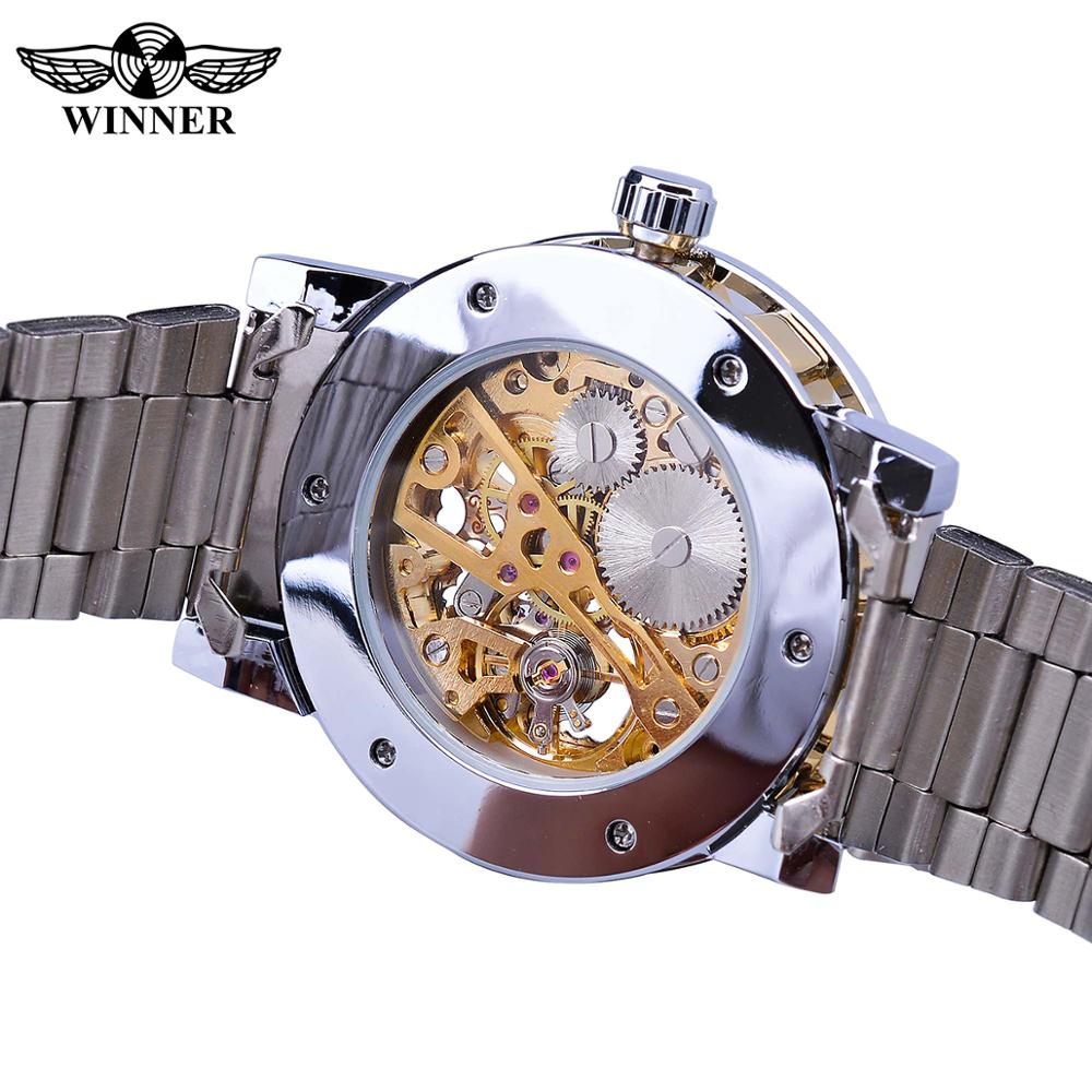 Mechanical Skeleton Wrist Watch