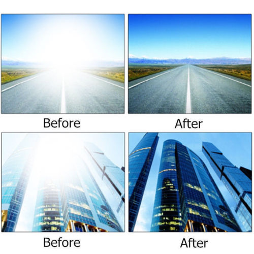 Vintage Polarized Clip On Sunglasses