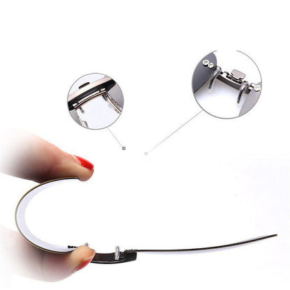 Vintage Polarized Clip On Sunglasses