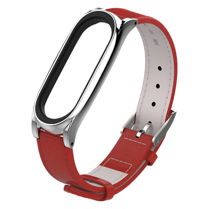 Mi Band 5 6 Strap for Xiaomi Mi Band 4 Bracelet Genuine Leather Wristband for Xiao Mi Miband 3 NFC Miband 5 Wrist Strap