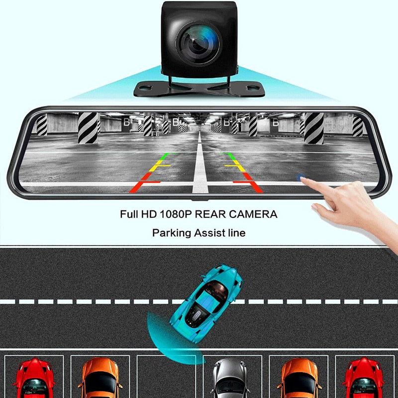 Car Dvr Mirror 10 Inch