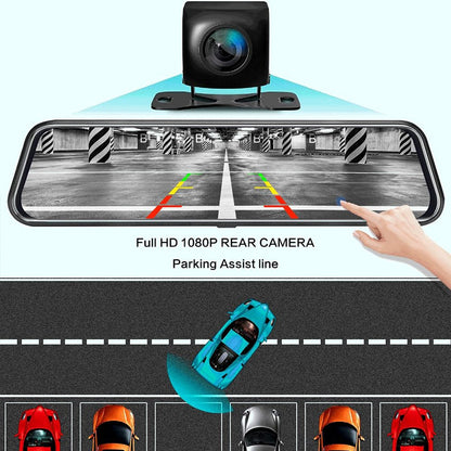 Car Dvr Mirror 10 Inch