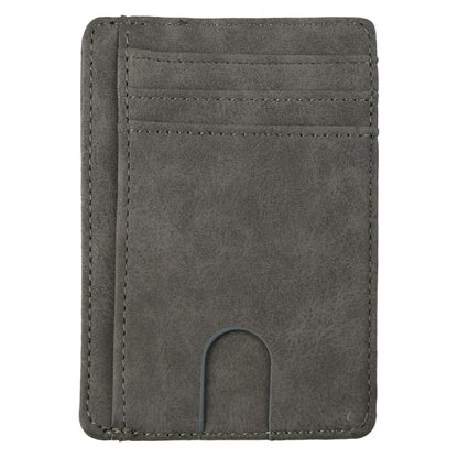 RFID blocking leather wallet