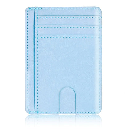 RFID blocking leather wallet