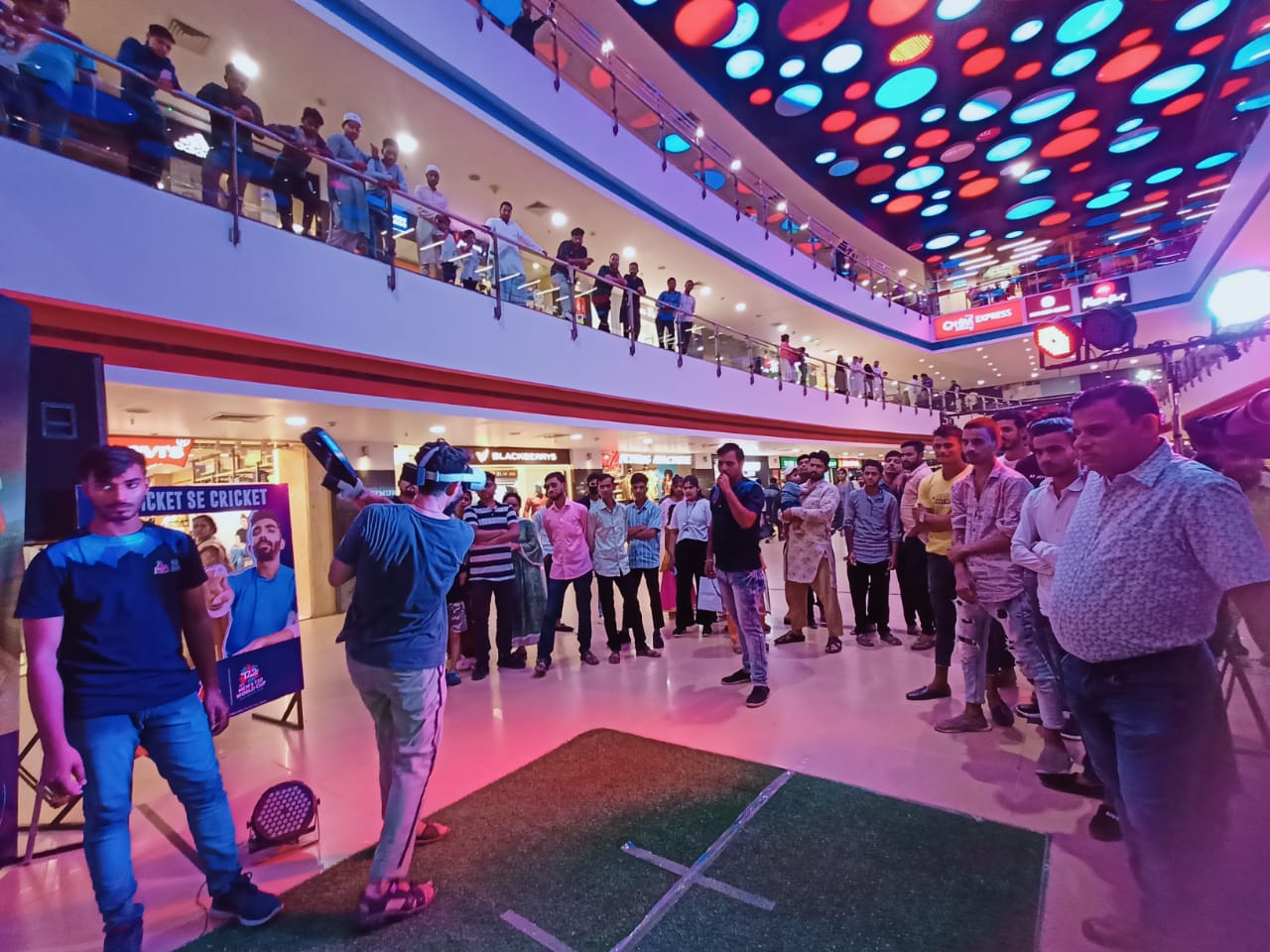 Experiential Brand Marketing / Property Launch with VR cricket