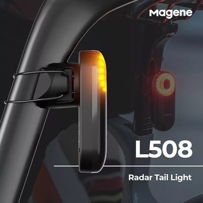 bicycle rear brake sensing lamp