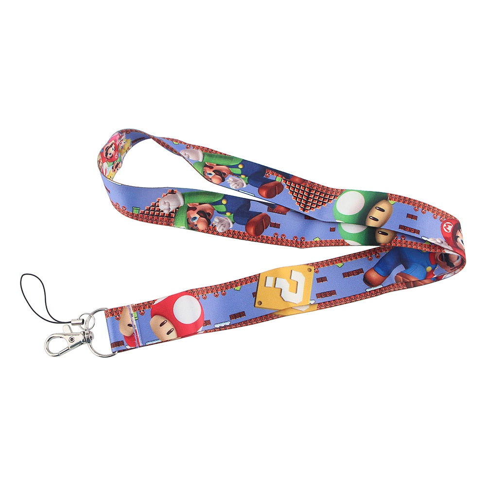 Anime Mario Credential Holder